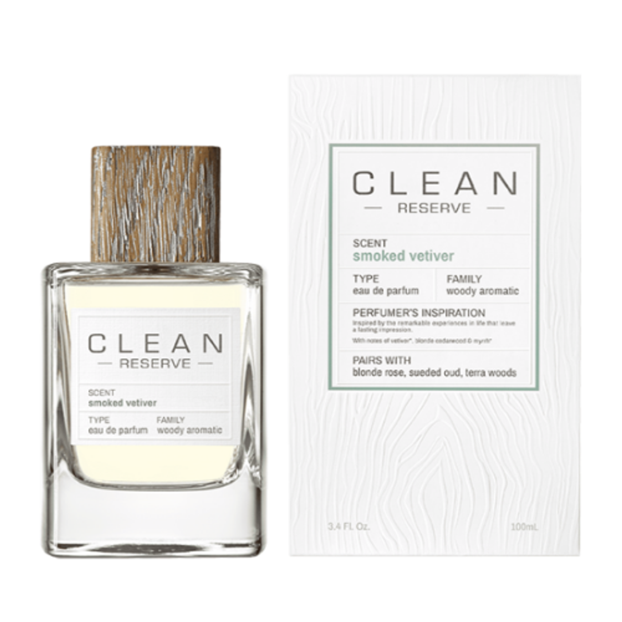 新作豊富なCLEAN Clean Reserve – Smoked Vetiver 香水(男性用)