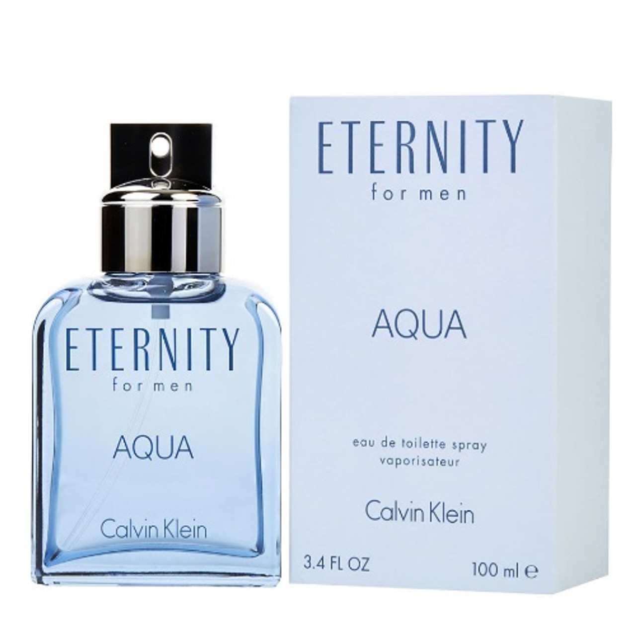 Eternity Aqua by Calvin Klein 3.4 oz EDT for men - ForeverLux