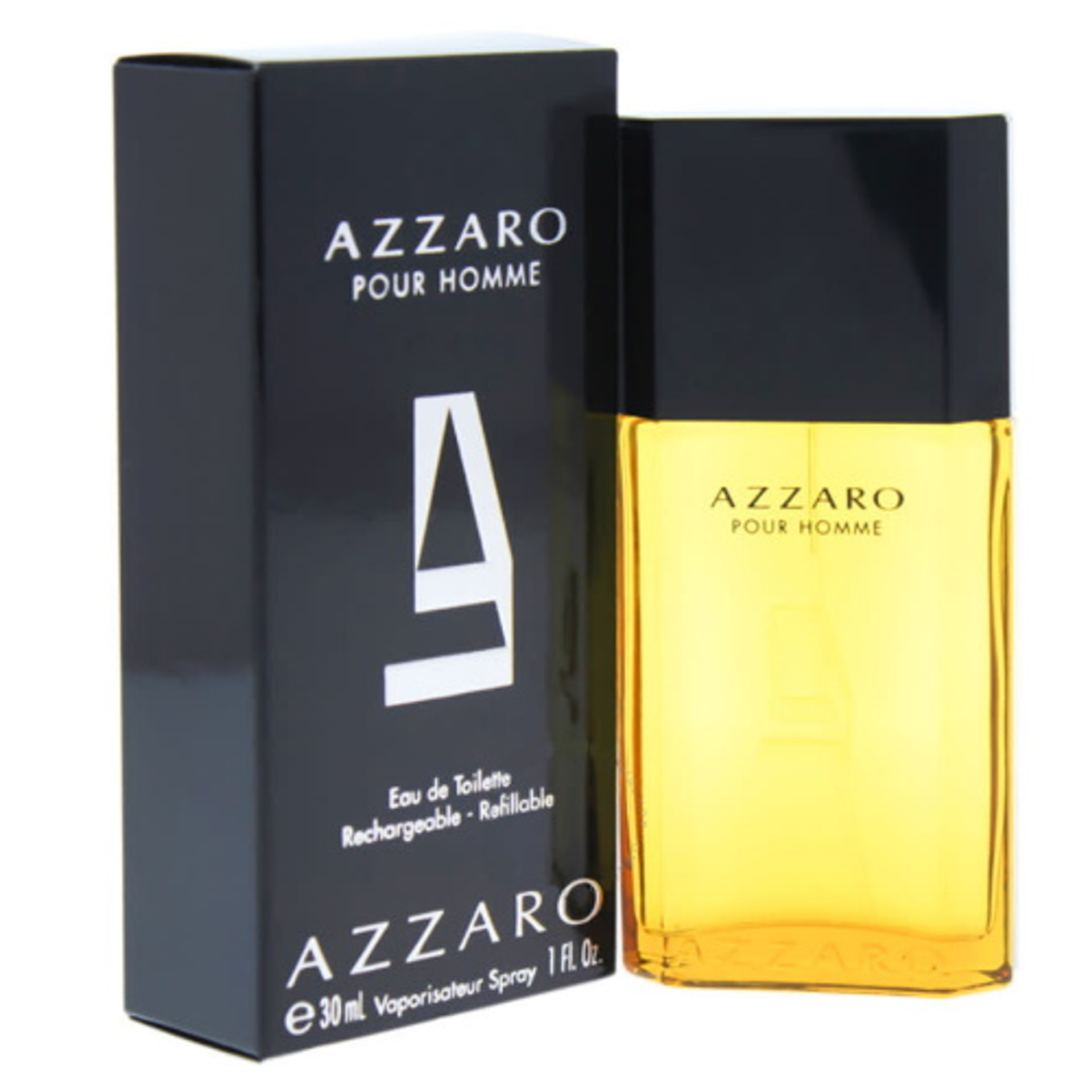 Azzaro Pour Homme by Azzaro 1 oz Rechargeable EDT for Men - ForeverLux