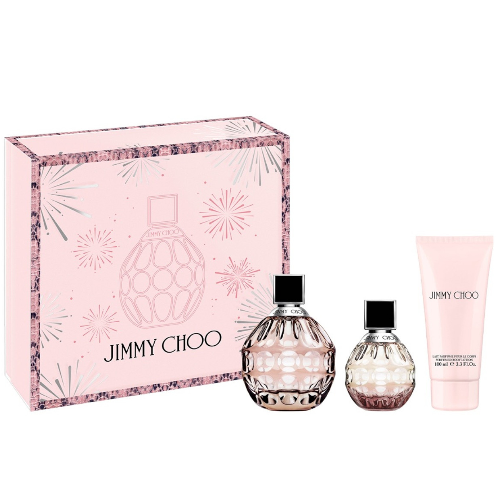 Jimmy Choo by Jimmy Choo 3pc Gift Set EDP 3.3 oz + EDP 1.3 oz + Body Lotion for Women Jimmy Choo by Jimmy Choo 3pc Gift Set EDP 3.3 oz + EDP 1.3 oz + Body Lotion for Women