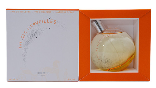 Eau Des Merveilles by Hermes EDT 3.3 oz for women