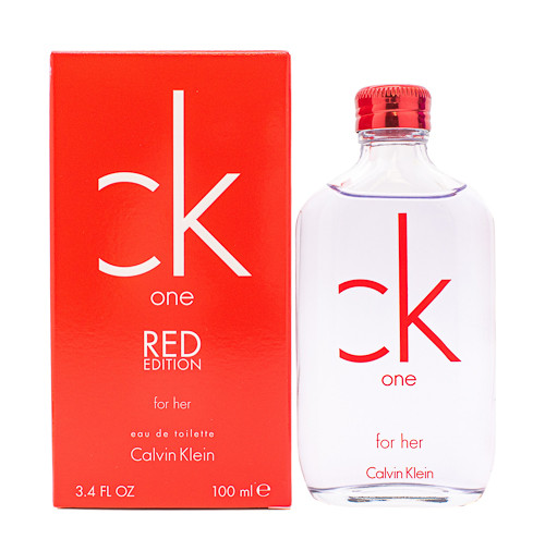 Ck One Red Edition by Calvin Klein 3.4 oz EDT for women