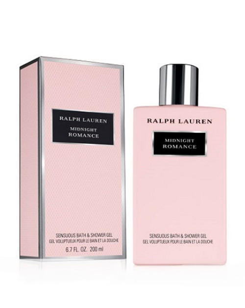 Midnight Romance by Ralph Lauren 6.7 oz Sensous Bath & Shower Gel for women