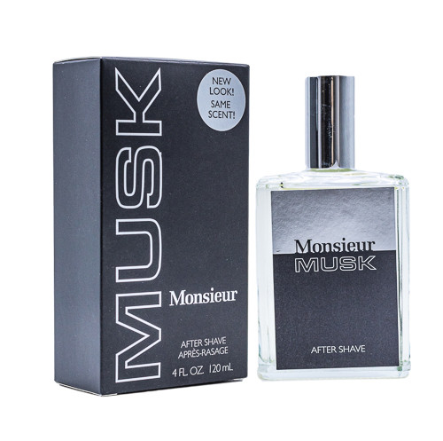 Monsieur Musk by Dana 4 oz Aftershave for men