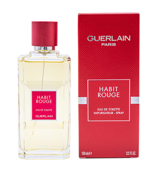 Habit Rouge by Guerlain 3.3 oz EDT for Men