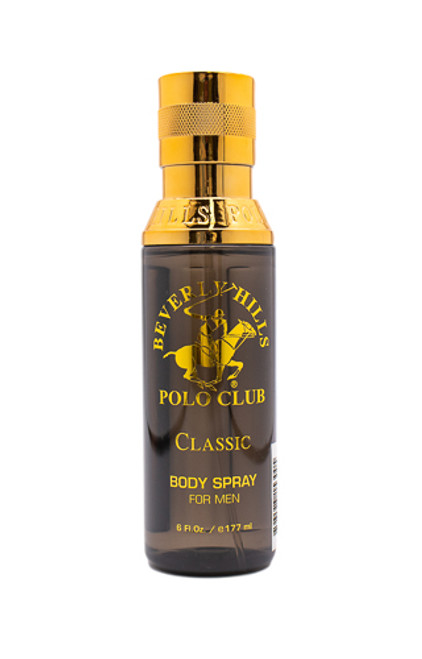 Beverly Hills Polo Club Classic 6 oz  Body Spray Men