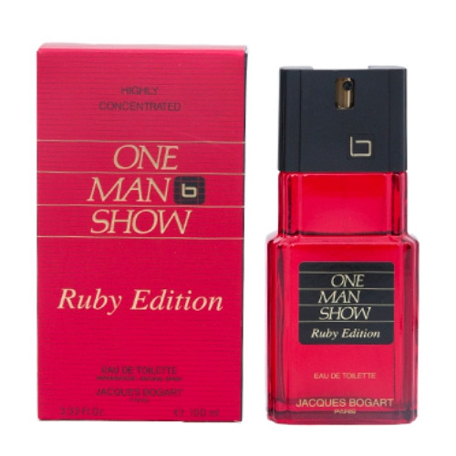 One Man Show Ruby Edition by Jacques Bogart Cologne 3.33 oz EDT for men