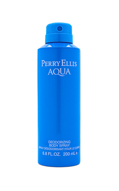 Perry Ellis Aqua by Perry Ellis 6.8 oz Deodorant Body Spray for Men