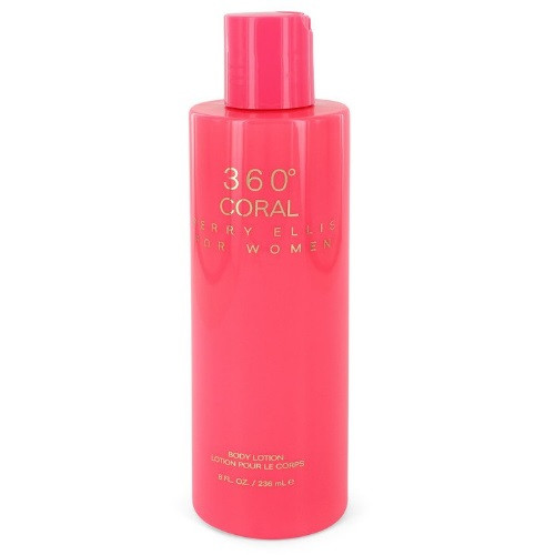 360 Coral by Perry Ellis 8 oz Body Lotion for Women