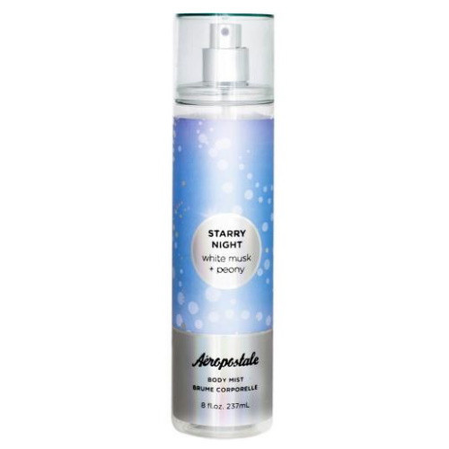 Starry Night White Musk + Peony by Aeropostale 8 oz Body Mist for Women