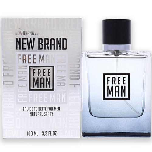 Free Man by New Brand 3.3 oz EDT for Men