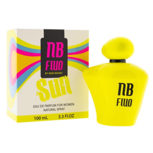 NB Fluo Sun by New Brand 3.3 oz EDP for Women