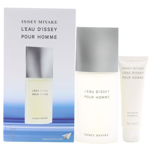 L'eau D'Issey by Issey Miyake 2pc Gift Set EDT 4.2 oz + Shower Gel for men