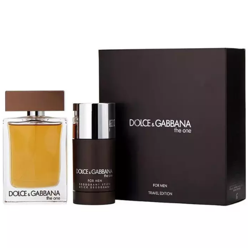 The One by Dolce & Gabbana 2pc Gift Set EDT 3.3 oz + Deodorant Stick for men