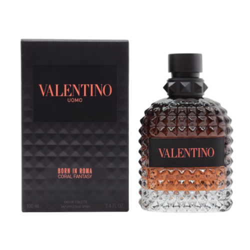 Valentino Uomo Born In Roma Coral Fantasy by Valentino 3.4 oz EDT for Men