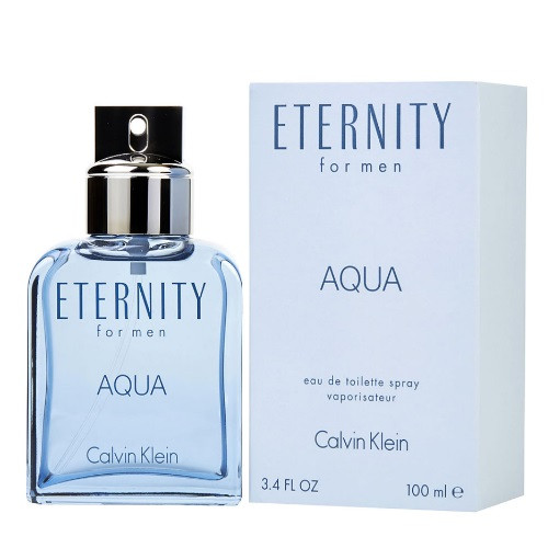Eternity Aqua by Calvin Klein 3.4 oz EDT for men