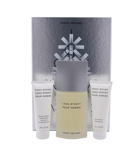 L'eau D'Issey by Issey Miyake 3pc Gift Set EDT 4.2 oz +