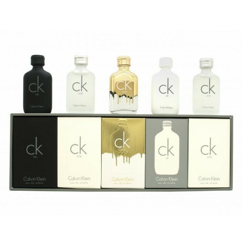 Calvin Klein 5pc Mini Gift Set 0.33 oz EDT Ck Be One Ck All