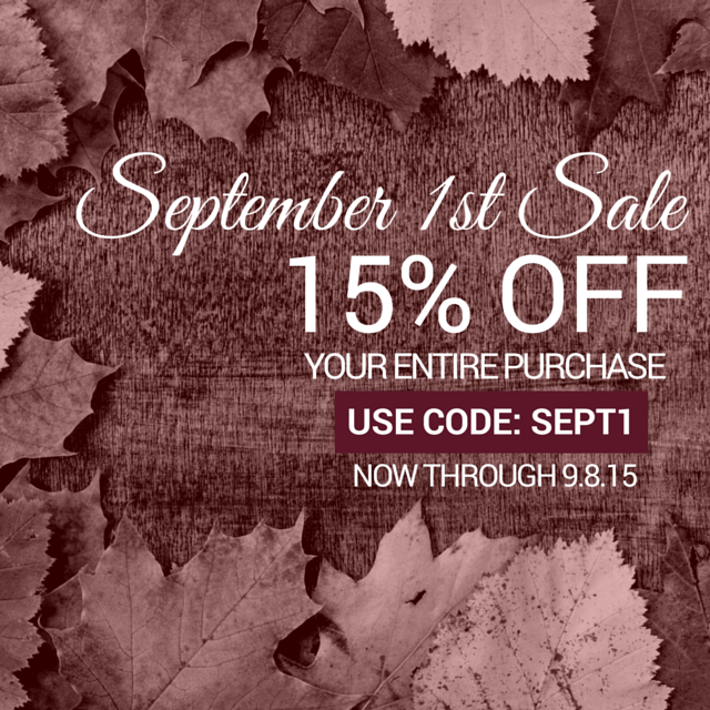 SEPTEMBER IS HERE ForeverLux