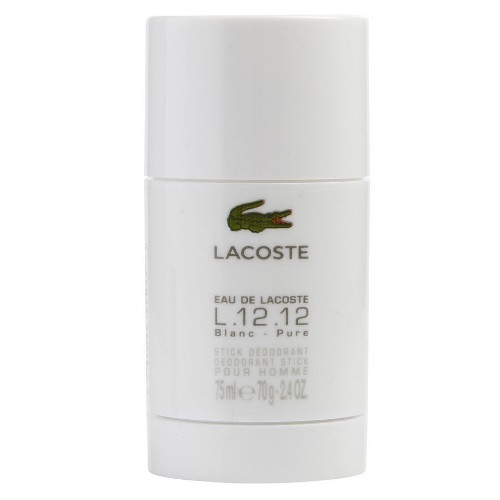 L.12.12 Blanc Pure by Lacoste 2.4 oz Deodorant Stick for Men - ForeverLux