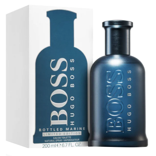 Boss Bottled Marine Limited Edition by Hugo Boss 6.7 oz EDT for Men ...