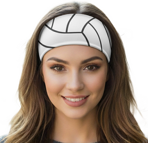 Play Ball Volleyball Sporty Stretch Headband