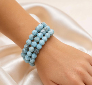 Calista Glow 3PCS - Faceted Beaded Stretch Multi Layered Bracelets