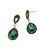 Timeless Delight Teardrop Earrings Emerald
