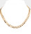 Luxe Cuban Link Chain Toggle Necklace Gold