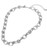 Bloomify Floral Link Necklace Rhodium