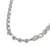 Bloomify Floral Link Necklace Rhodium