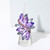 Starburst Showstopper Marquise Crystal Cluster Stretch Ring - Lavender