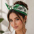 Saddle Style Equestrian Pattern Printed Knot Headband