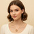 Everlinked Duo 14K Gold Dipped Interlocking Open Circle Pendant Necklace