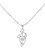 Fruit Dazzle Pendant Necklace - Rhodium