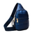 Harper Solid Puffer Mini Sling Bag - Navy