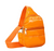 The Harper Solid Puffer Mini Sling Bag - Orange
