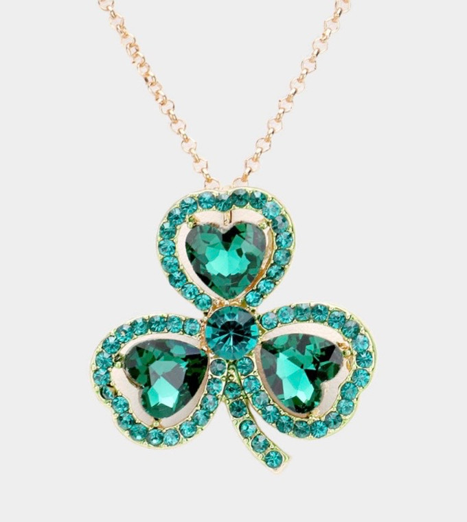 Clover Kiss Necklace