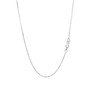 Sterling Silver Dual Heart Motif Pendant with Diamonds (.06 cttw)
