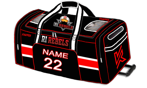 Goalie Wheeled Bag - R.I. REBELS