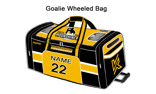 Goalie Wheeled Bag - MOONSHINERS