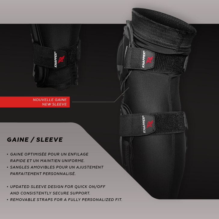 Ball Hockey Protective Gear | AK7 v2 Shinguards | Knapper