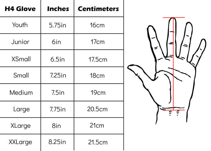 BALL HOCKEY GLOVES | H-4 GLOVES | KNAPPER (Black Out)