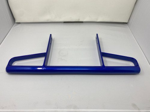 Starz Fabrication 03-08 LTZ400 Wide Grab Bar powder coated in Prismatic Powders Manhattan Blue