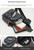 Double Zipper Casual Chest Bag