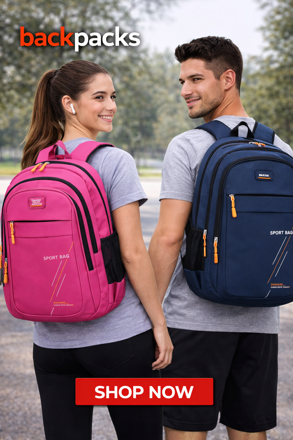 backpack, hiking, school