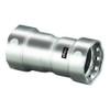 Viega MegaPress 1" Stainless Steel 304 Coupling w/Stop - Double Press C 95295