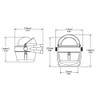 Ritchie B-51W Explorer Compass - Bracket Mount - White B-51W