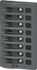 Blue Sea 4378 WeatherDeck Water Resistant Circuit Breaker Panel - 8 Pos 4378