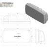 NavPod SystemPod Pre-Cut f/Raymarine Axiom 9/Axiom+ 9 on Right & 1 Inst GP2040-16
